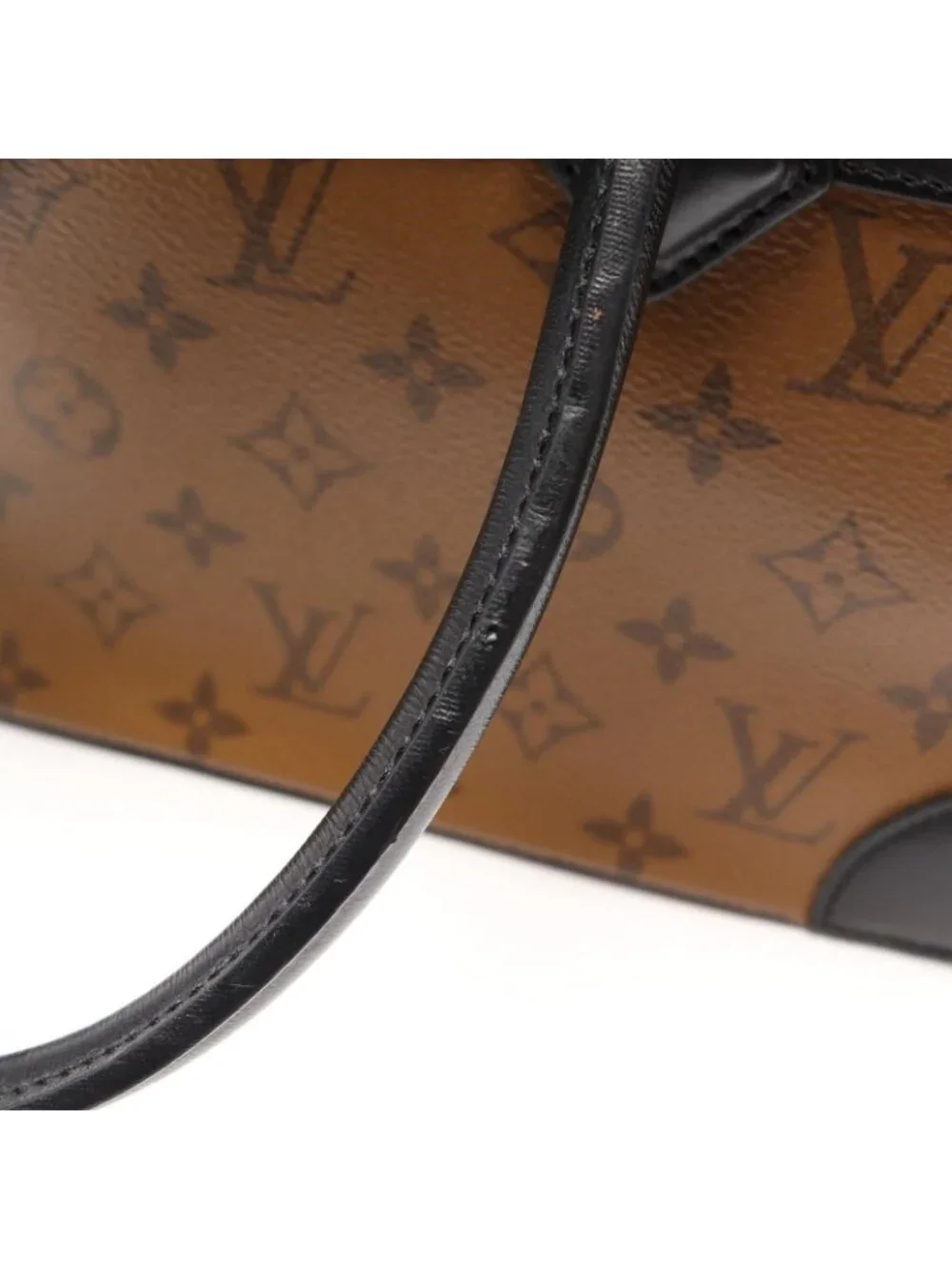 Louis Vuitton City 2-Way Canvas Leather Handbag